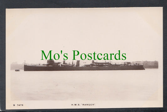 Naval Postcard - H.M.S. "Ranger"