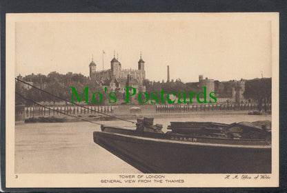 General View From The Thames, Tower of London