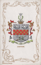 Load image into Gallery viewer, Heraldic Postcard - Chatham - Ja Ja Heraldic Series - Mo’s Postcards 
