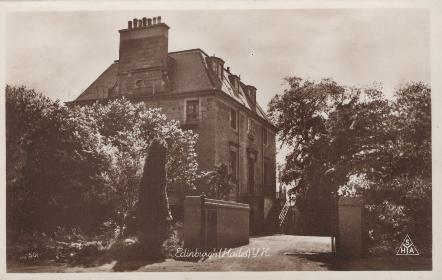 Scotland Postcard - Edinburgh (Hailes) Youth Hostel - Mo’s Postcards 