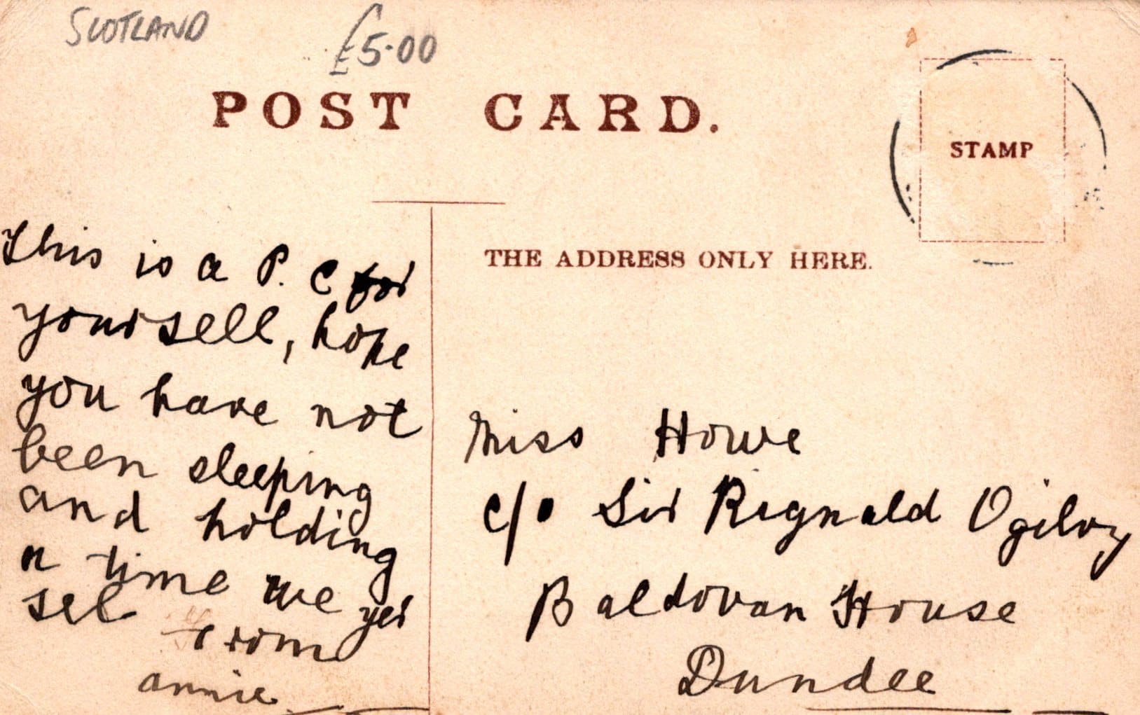 Scotland Postcard - Craiggowan, Ballater - Mo’s Postcards 