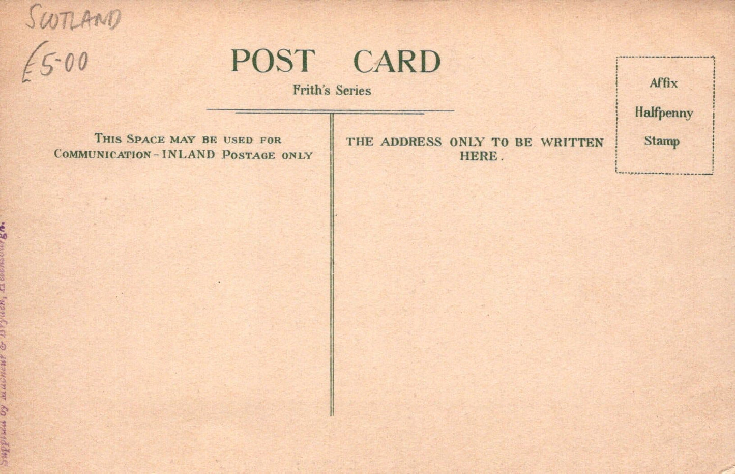 Scotland Postcard - West Clyde Street, Helensburgh - Mo’s Postcards 