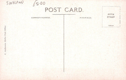 Scotland Postcard - St Kentigerns Altar and High Road, Stobo - Mo’s Postcards 