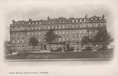 Scotland Postcard - North British Station Hotel, Glasgow - Mo’s Postcards 