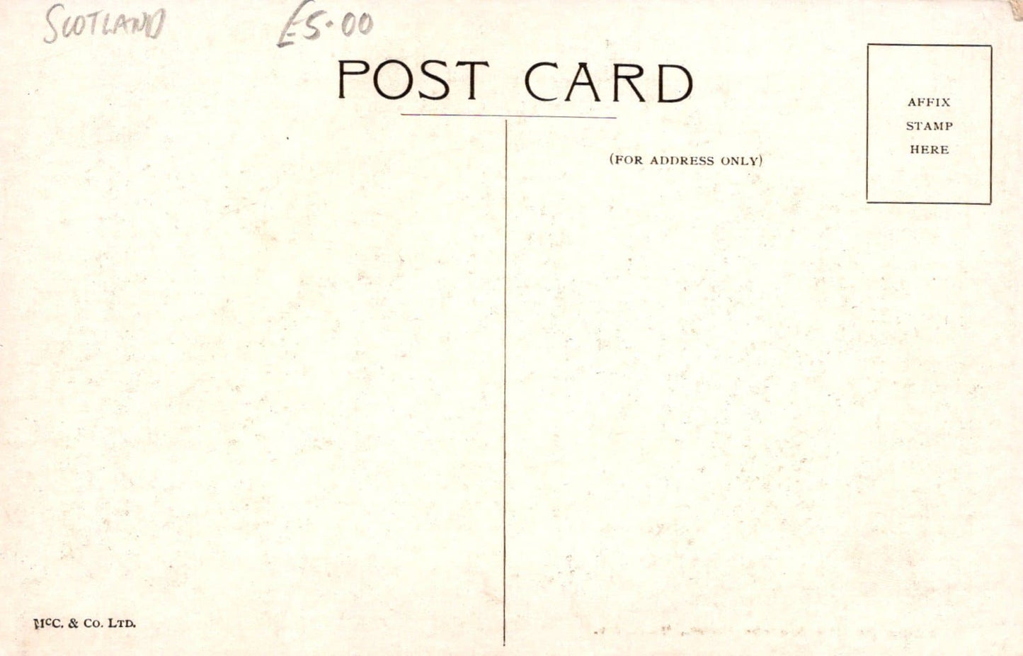 Scotland Postcard - North British Station Hotel, Glasgow - Mo’s Postcards 