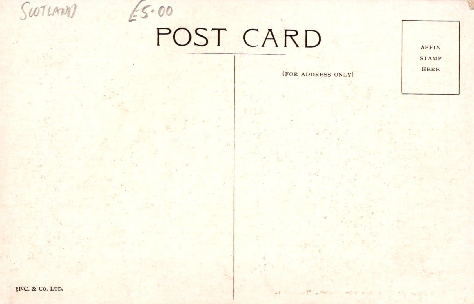 Scotland Postcard - North British Station Hotel, Glasgow - Mo’s Postcards 
