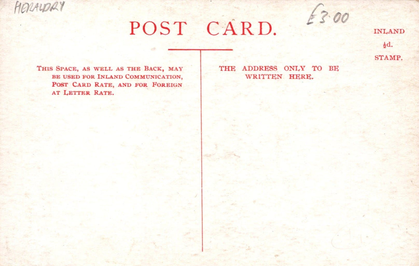 Heraldic Postcard - Chichester - Ja-Ja Heraldic Series - Mo’s Postcards 