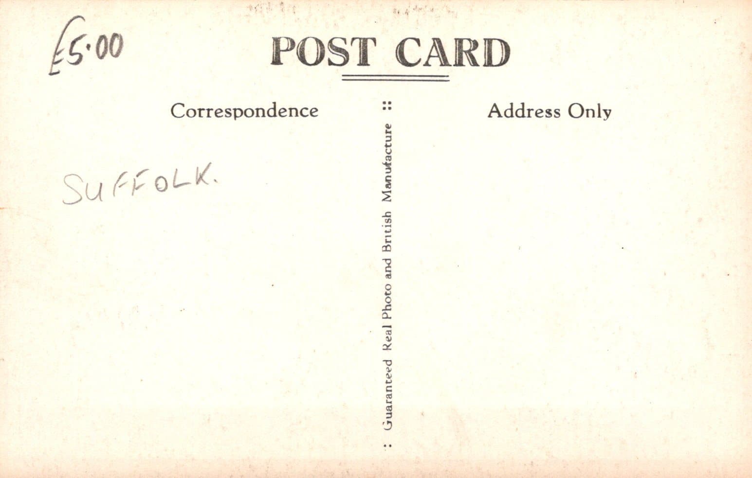 Suffolk Postcard - Clare From Castle Hill - Mo’s Postcards 