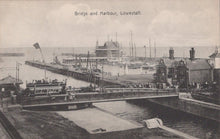 Load image into Gallery viewer, Suffolk Postcard - Bridge and Harbour, Lowestoft - Mo’s Postcards 
