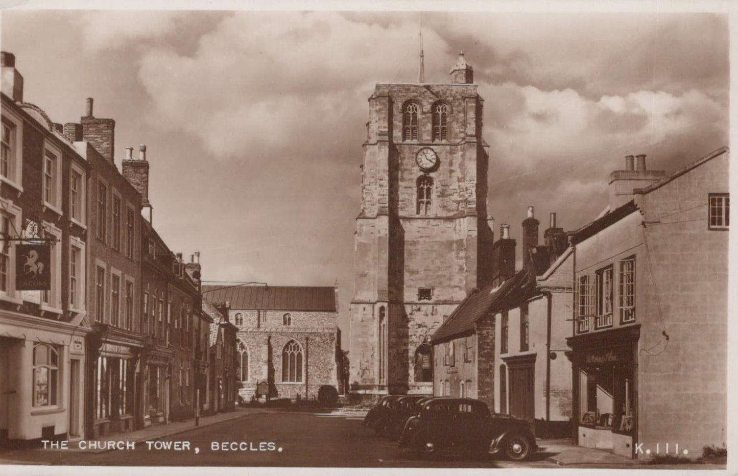 Suffolk Postcard - The Church Tower, Beccles - Mo’s Postcards 