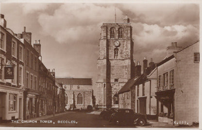 Suffolk Postcard - The Church Tower, Beccles - Mo’s Postcards 