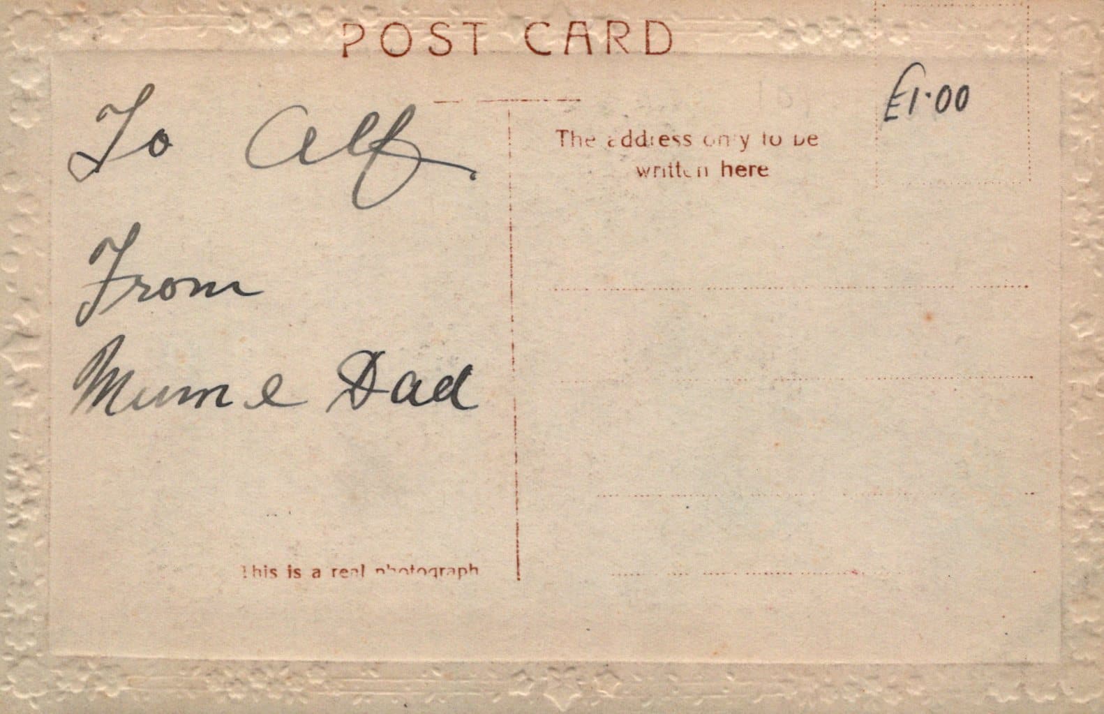 Greetings Postcard - Birthday Greeting To My Dear Brother - Mo’s Postcards 