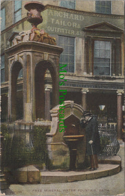 Free Mineral Water Fountain, Bath, Somerset