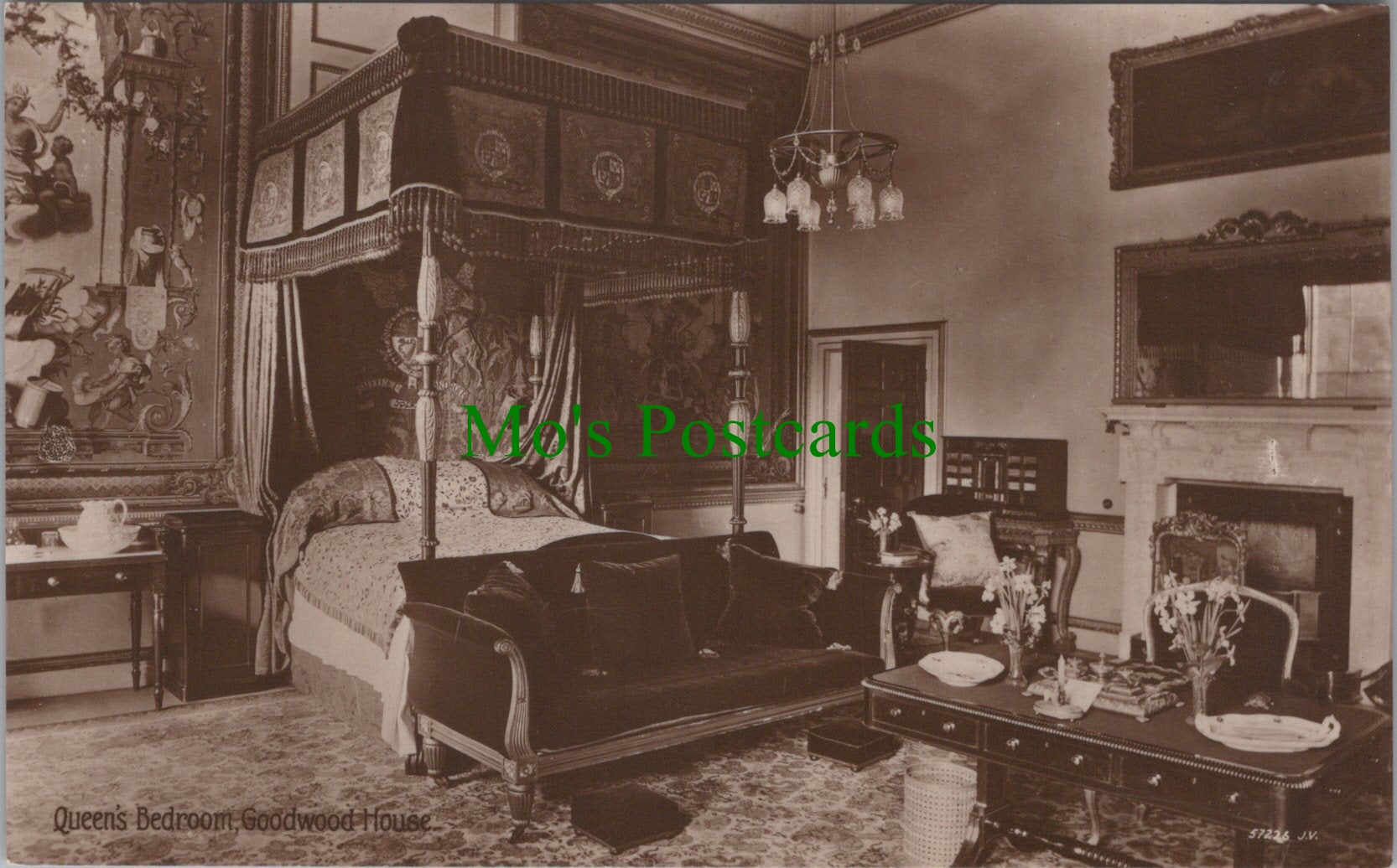 Queen's Bedroom, Goodwood House, Sussex
