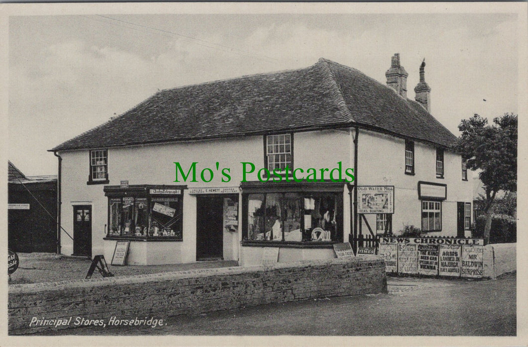Principal Stores, Horsebridge, Sussex