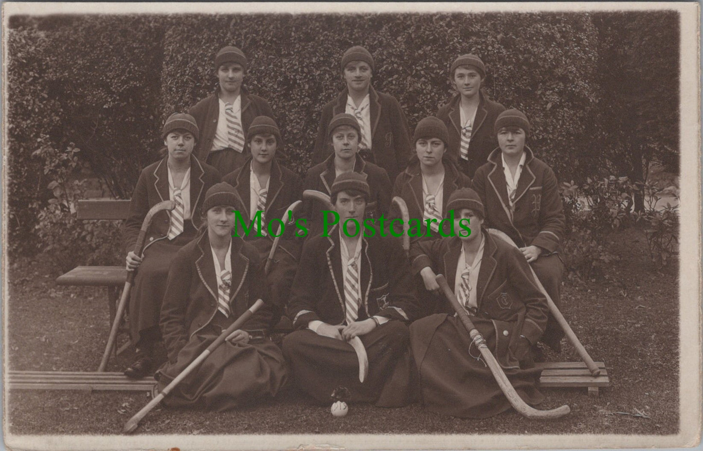 Sports Postcard - Ladies Hockey Team
