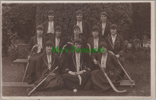 Sports Postcard - Ladies Hockey Team