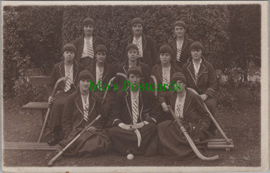 Sports Postcard - Ladies Hockey Team
