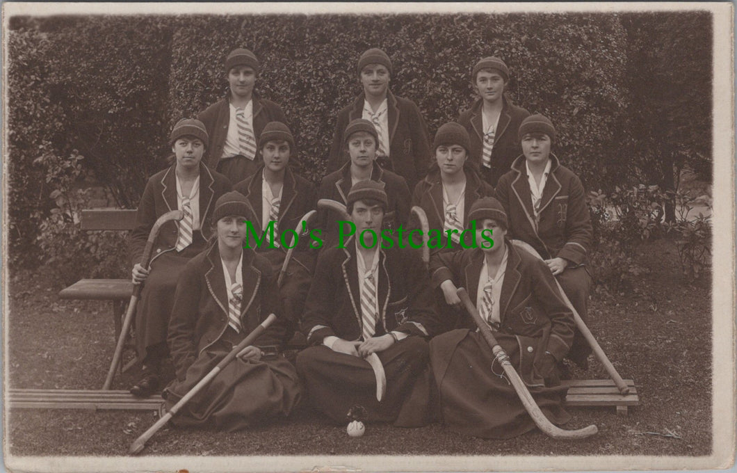 Sports Postcard - Ladies Hockey Team