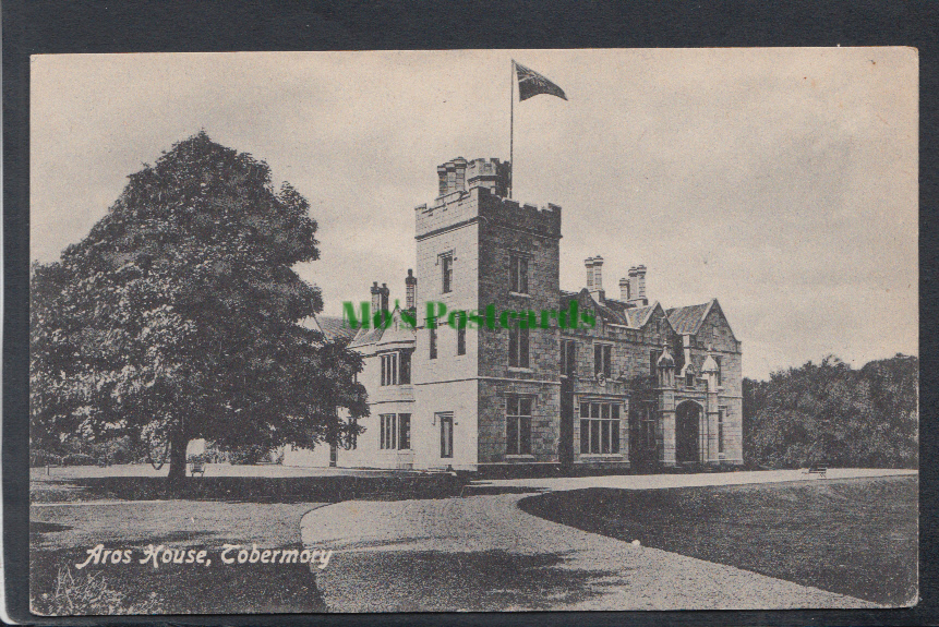 Scotland Postcard - Aros House, Tobermory, Isle of Mull - Mo’s Postcards 
