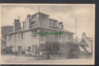 Scotland Postcard - Balmoral Hotel, Ballater, Aberdeenshire, 1934 - Mo’s Postcards 
