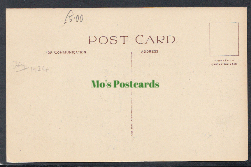 Scotland Postcard - Balmoral Hotel, Ballater, Aberdeenshire, 1934 - Mo’s Postcards 