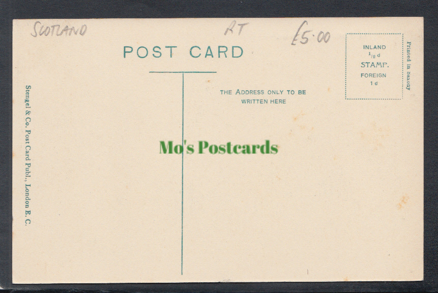 Scotland Postcard -The Perth Road, Birnam - Mo’s Postcards 