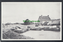 Load image into Gallery viewer, Suffolk Postcard - Anchor Wharf, Nayland 1905 (Repro) - Mo’s Postcards 
