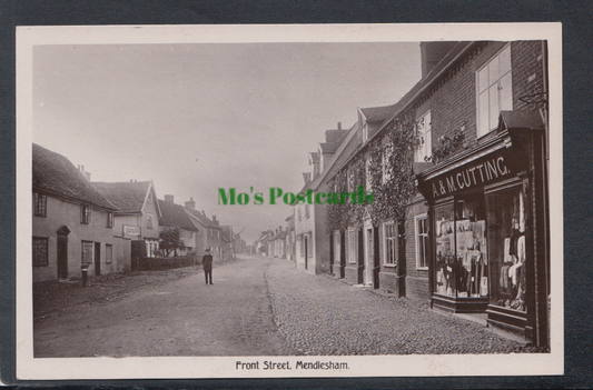 Suffolk Postcard - Front Street, Mendlesham - Mo’s Postcards 