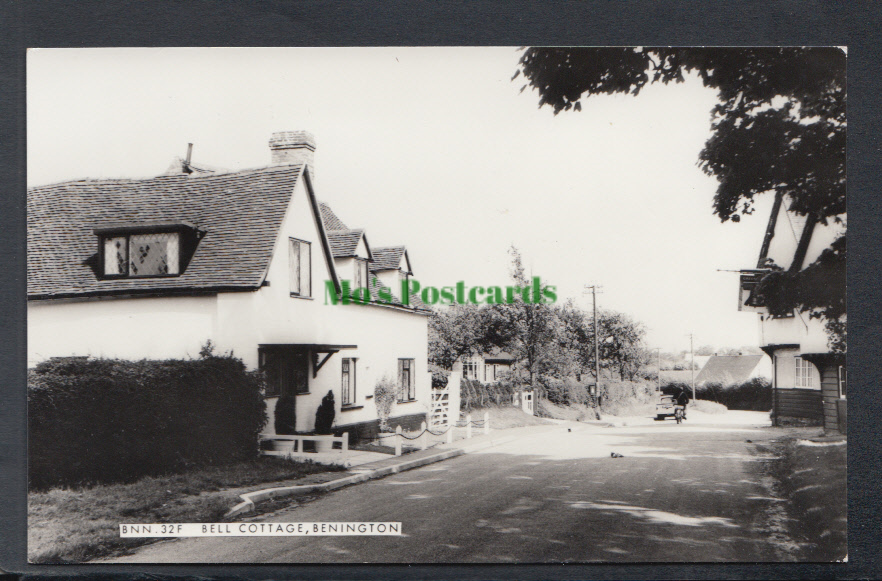 Hertfordshire Postcard - Bell Cottage, Benington - Mo’s Postcards 