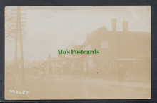 Load image into Gallery viewer, Bedfordshire Postcard - Oakley Village, 1905 - Mo’s Postcards 
