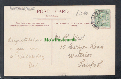 Hertfordshire Postcard - View of Bishop's Stortford - Mo’s Postcards 
