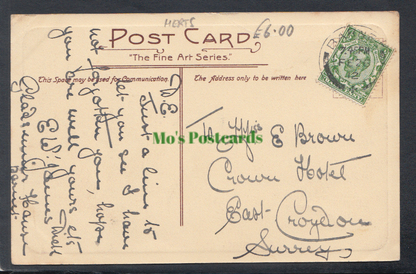 Hertfordshire Postcard - Barnet High Street, 1912 - Mo’s Postcards 