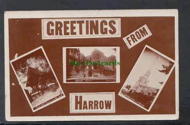 Middlesex Postcard - Greetings From Harrow - Mo’s Postcards 