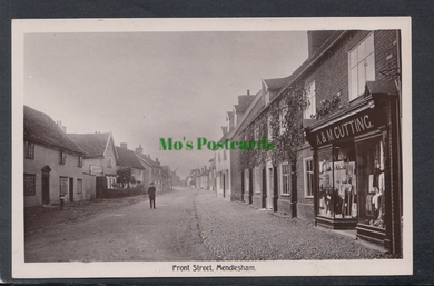 Suffolk Postcard - Front Street, Mendlesham - Mo’s Postcards 
