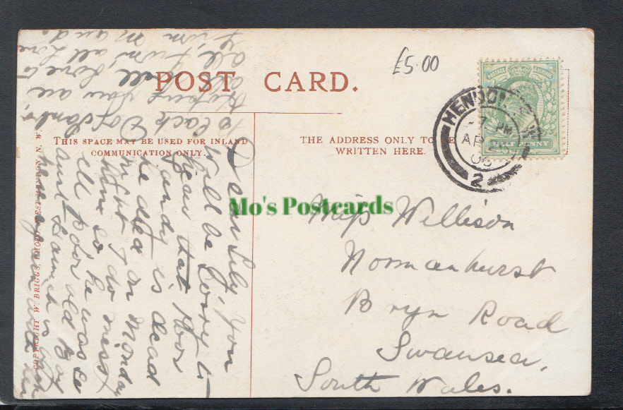 London Postcard - Kingsbury Green, 1906 - Mo’s Postcards 