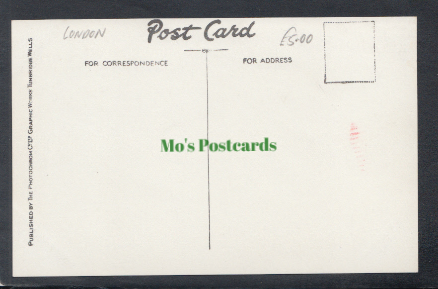 London Postcard - Coronation Decorations at The Selfridge Store - Mo’s Postcards 