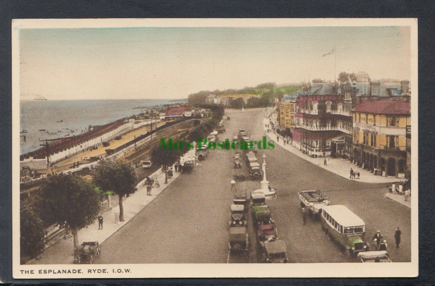 Isle of Wight Postcard - The Esplanade, Ryde - Mo’s Postcards 