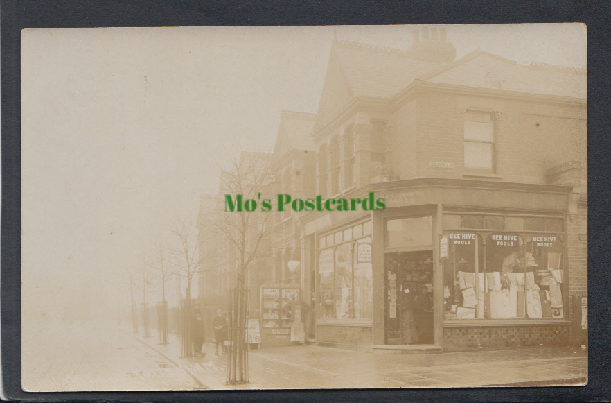 London Postcard - Corner Shop, Handsworth House, Philip Lane, Tottenham - Mo’s Postcards 