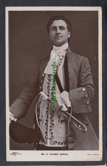 Actor Mr Charles Hayden Coffin