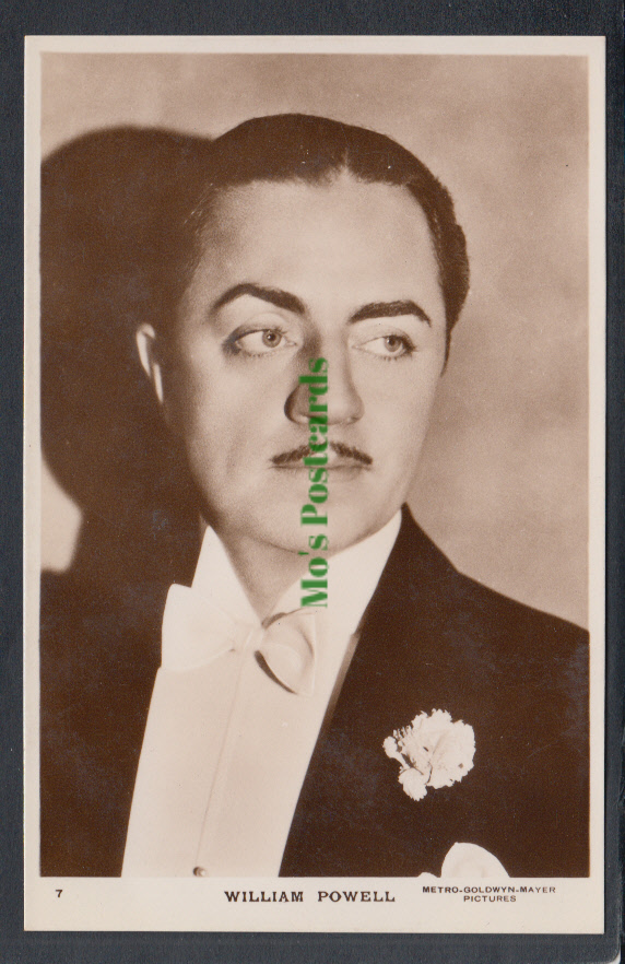 American Actor William Powell