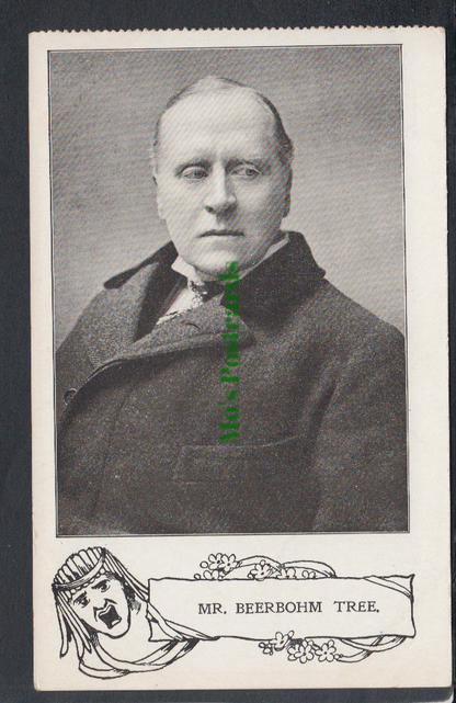 Actor Mr Beerbohm Tree