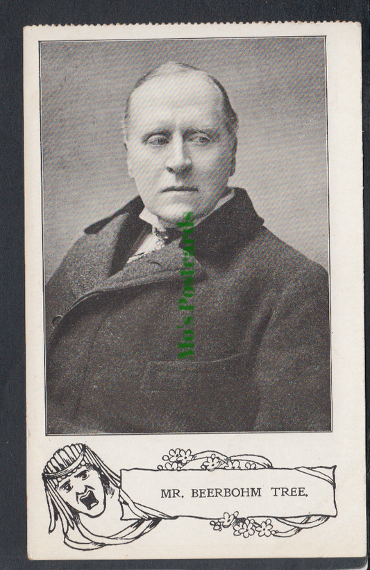 Actor Mr Beerbohm Tree