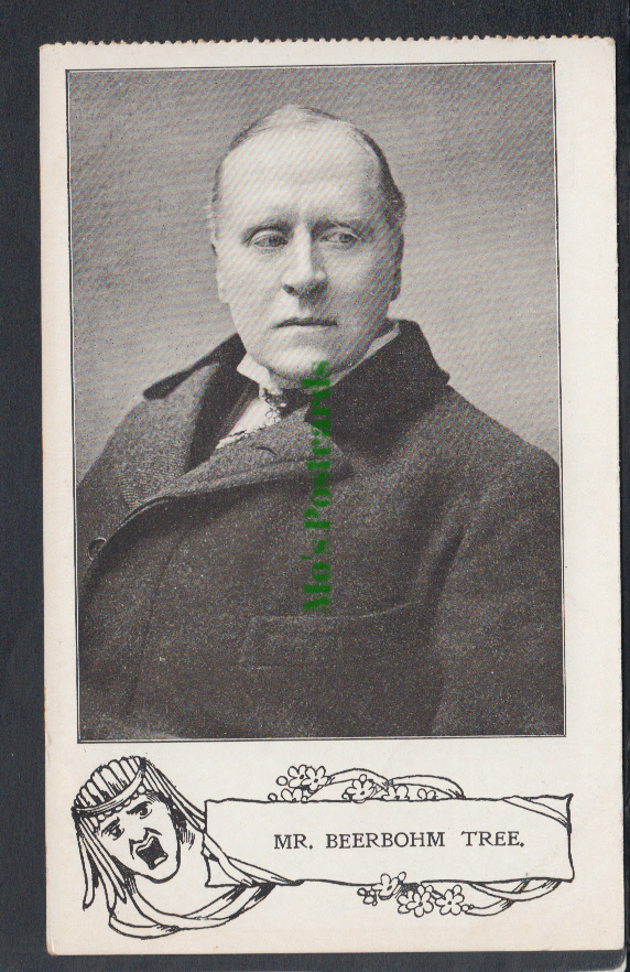 Actor Mr Beerbohm Tree