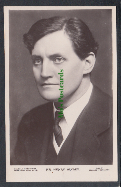 Actor Mr Henry Ainley