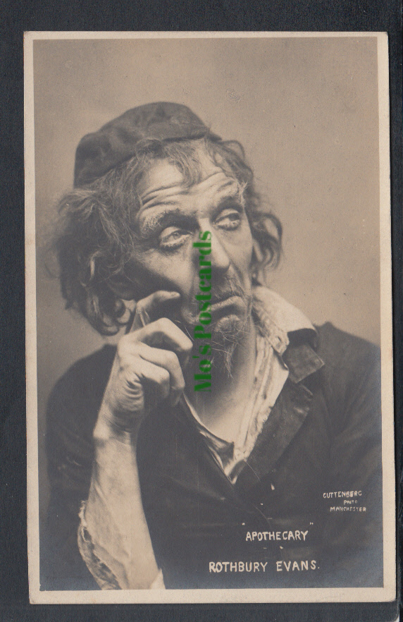 Actor Rothbury Evans in 