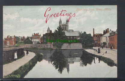 Newbury From West Mills, Berkshire