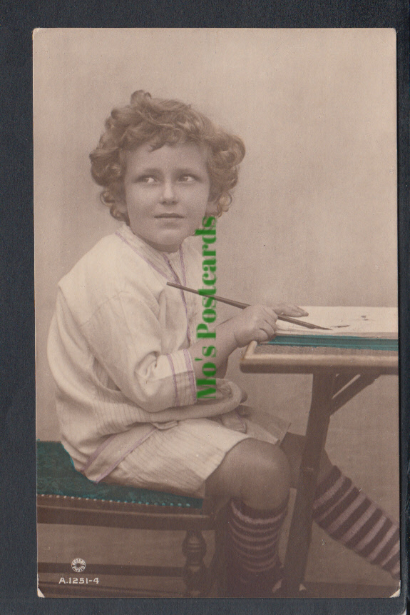 Children - Child Sat at a Desk