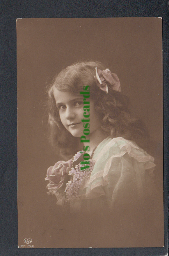 Children - Head and Shoulders of a Young Girl