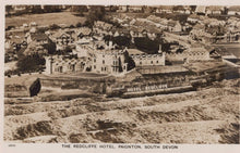 Load image into Gallery viewer, Devon Postcard - Aerial View of The Redcliffe Hotel, Paignton - Mo’s Postcards 
